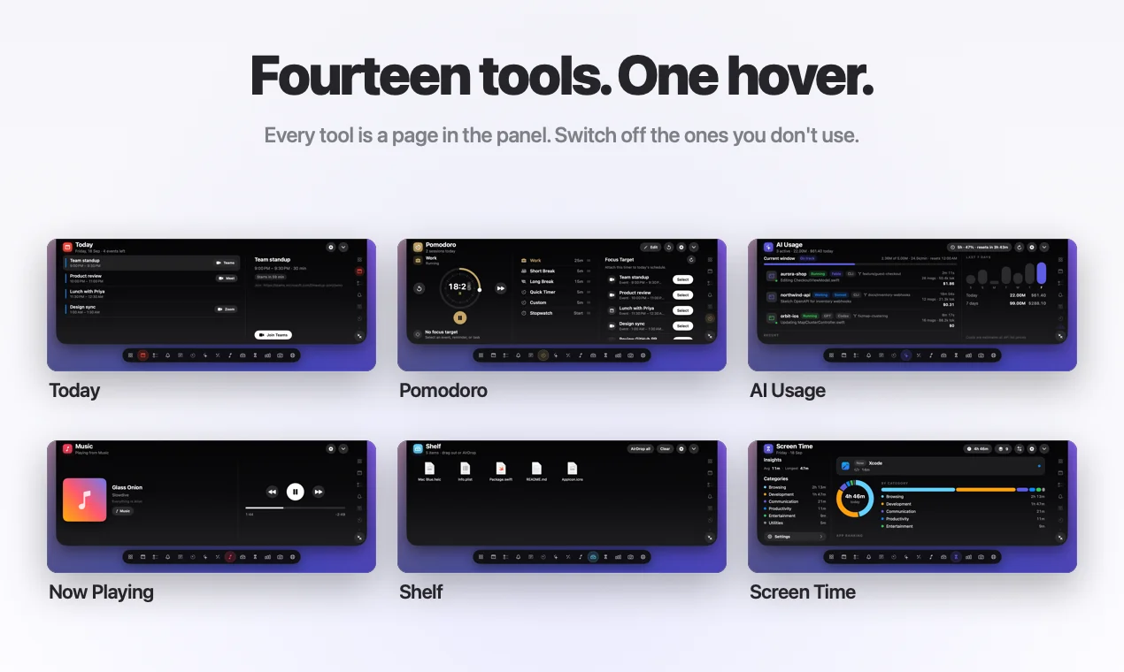 NotchDodo screenshot 2